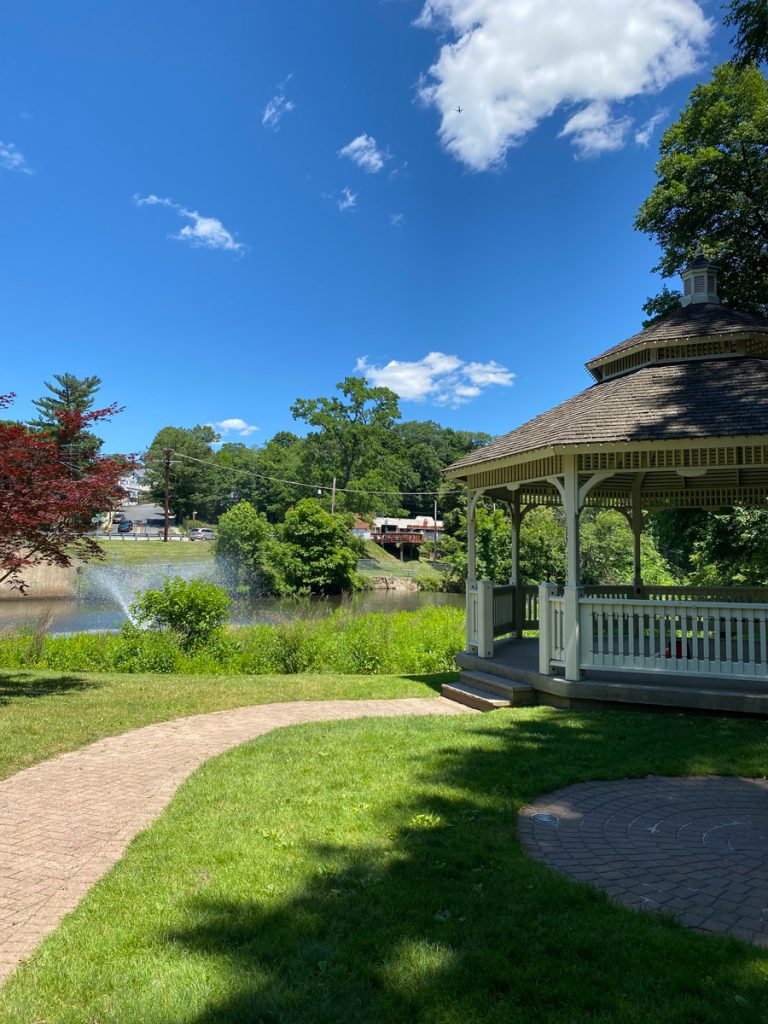 The gazebo at Grace Lord Park in Boonton NJ - BoontonGuide.com