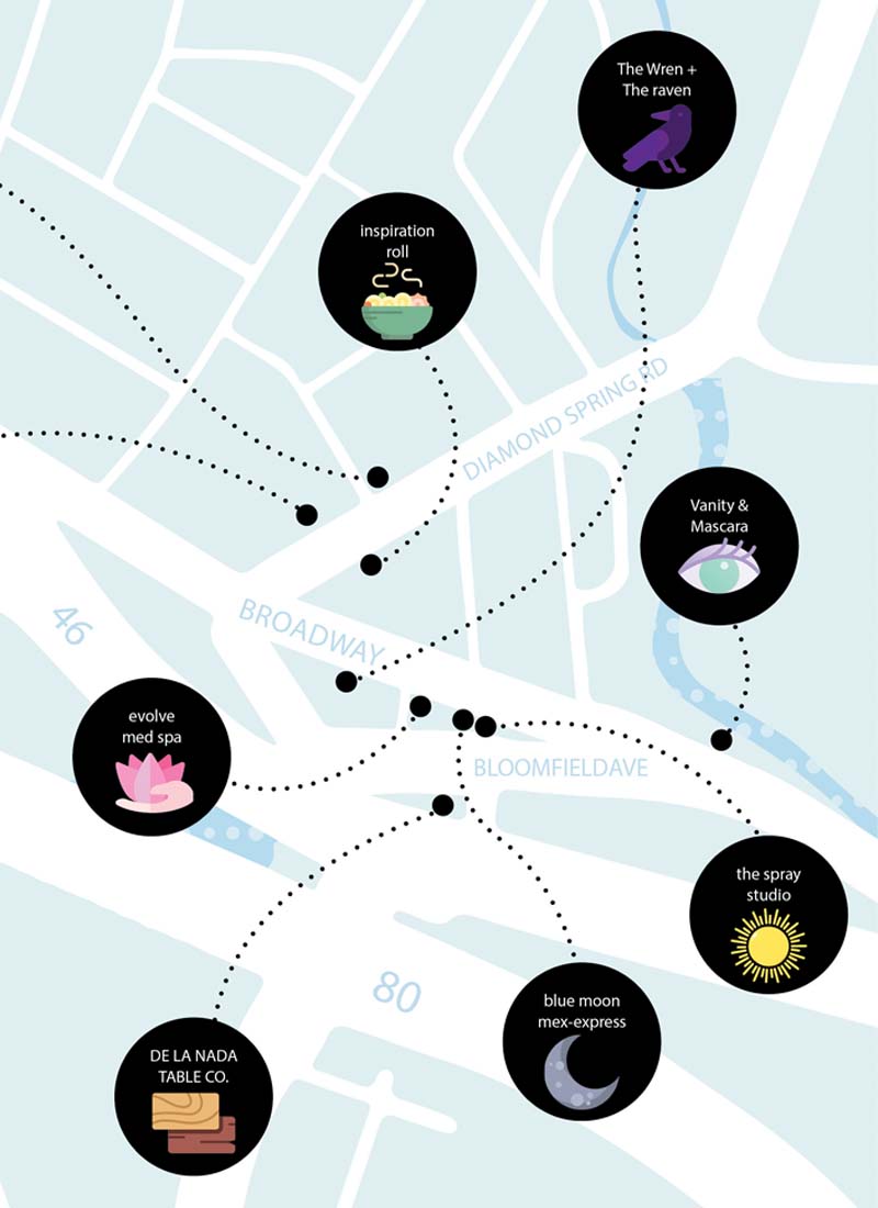 Map of New Businesses in Denville, NJ - denvilleguide.com