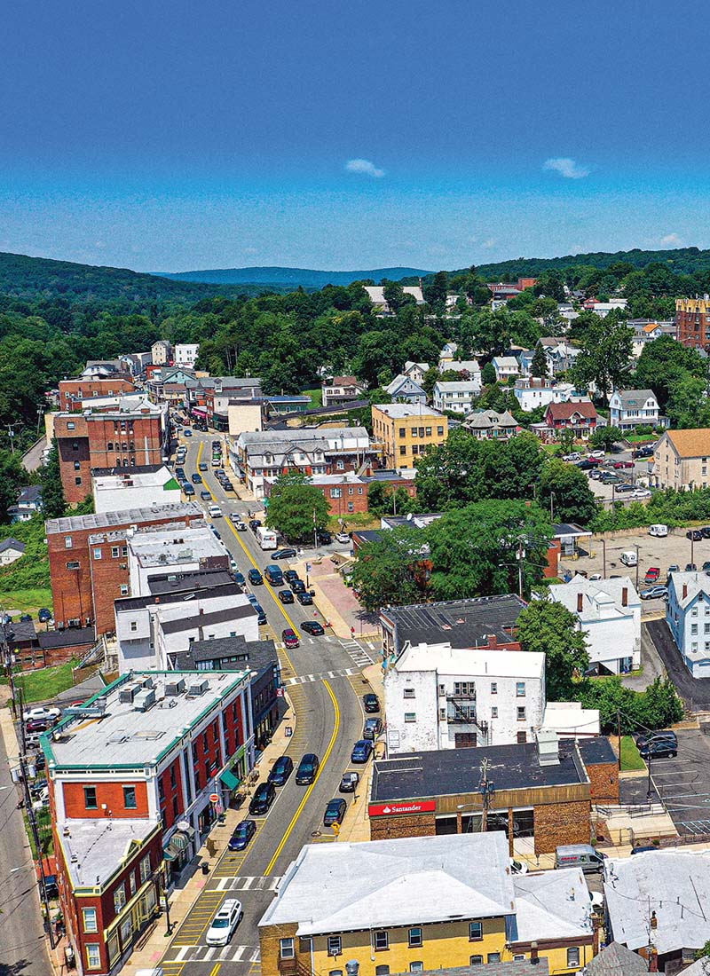 Bird’s Eye View of Downtown Boonton