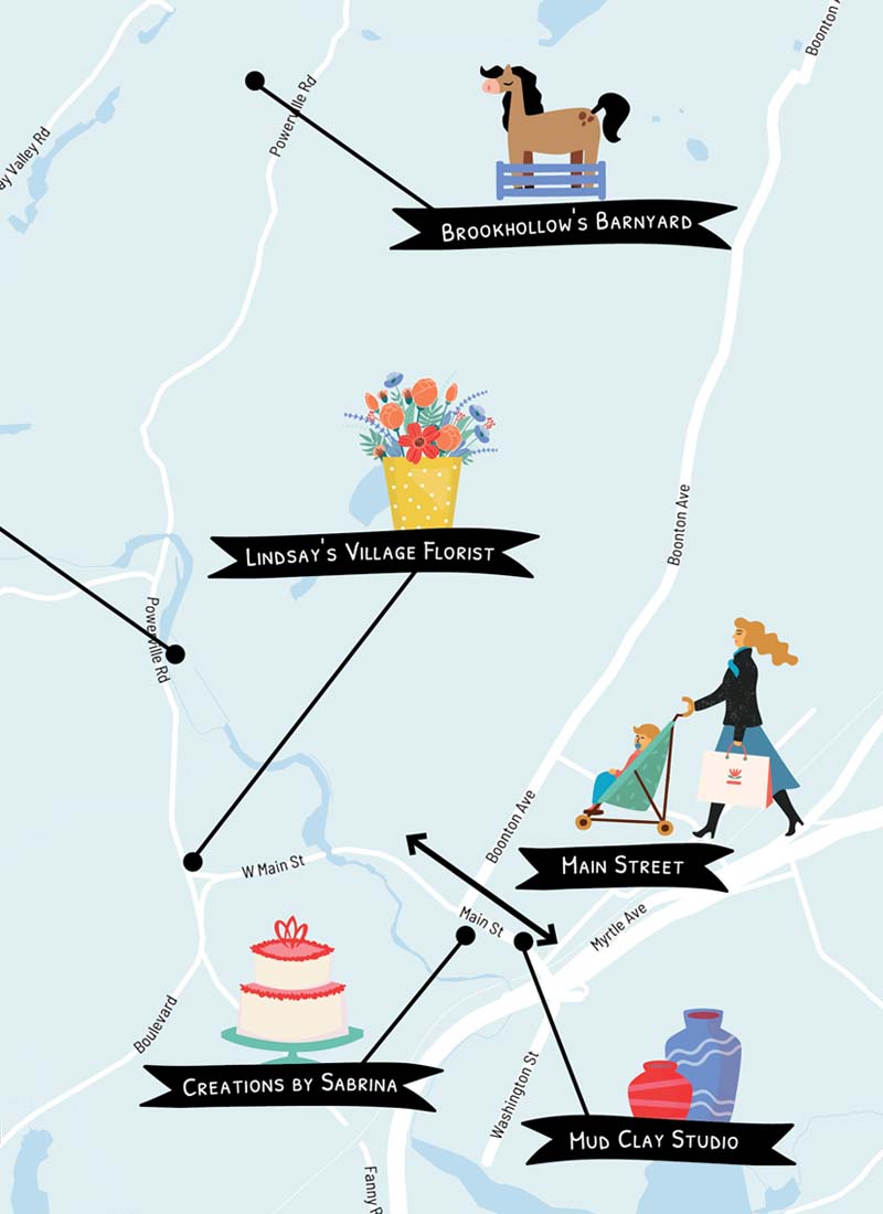 Your map for Spring in Boonton