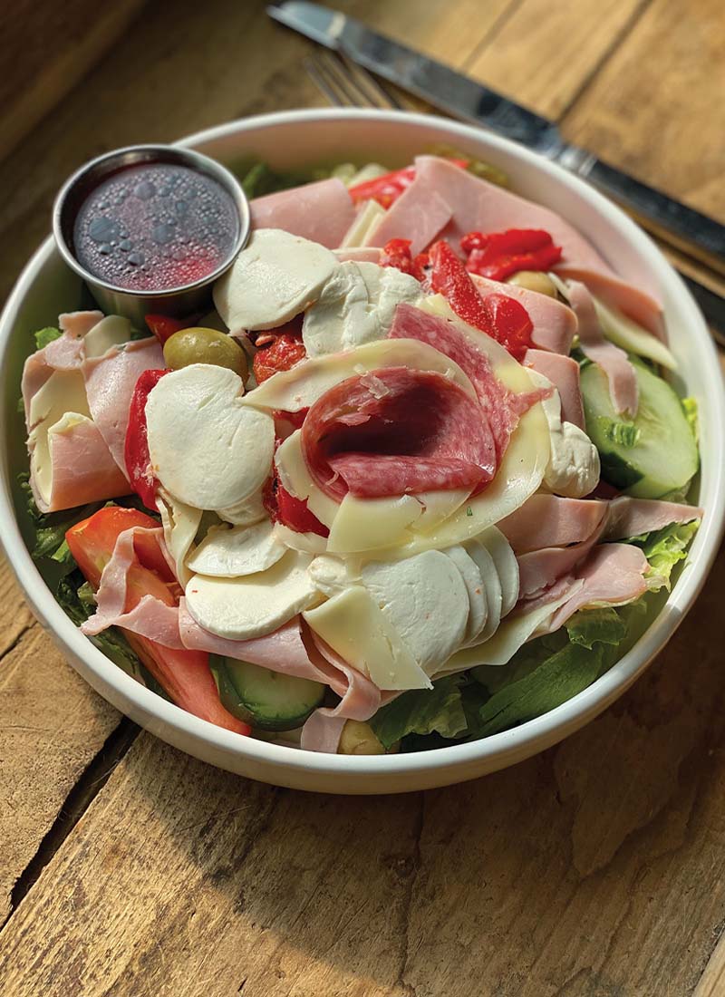 Antipasto Salad from Delizia Pizza in Boonton, NJ - boontonguide.com