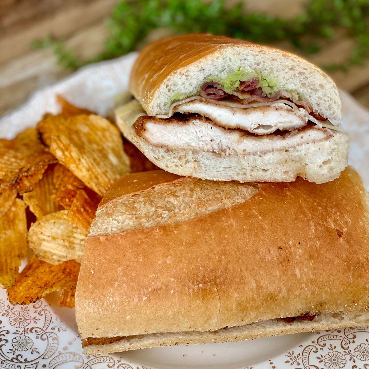 West Coast Chicken Cutlet Sandwich from Tony Boy's in Madison, NJ - madisonnjguide.com