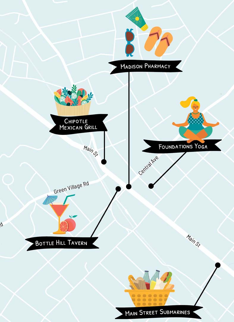 Your Map for Summer 2022 in Madison