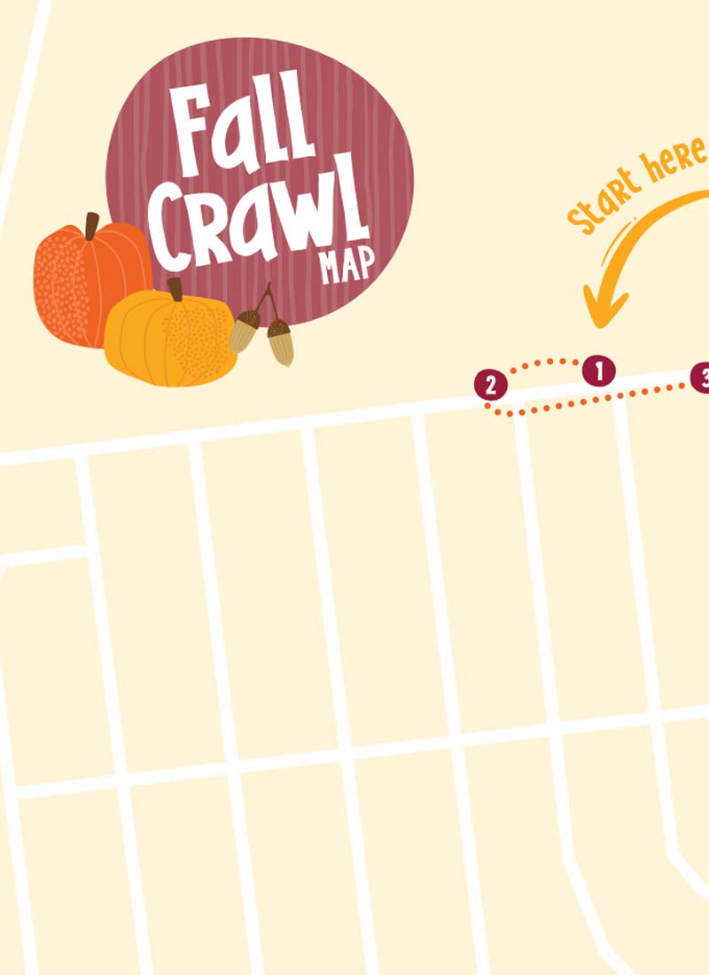 Fall Crawl Map for Parsippany, NJ - parsippanynjguide.com
