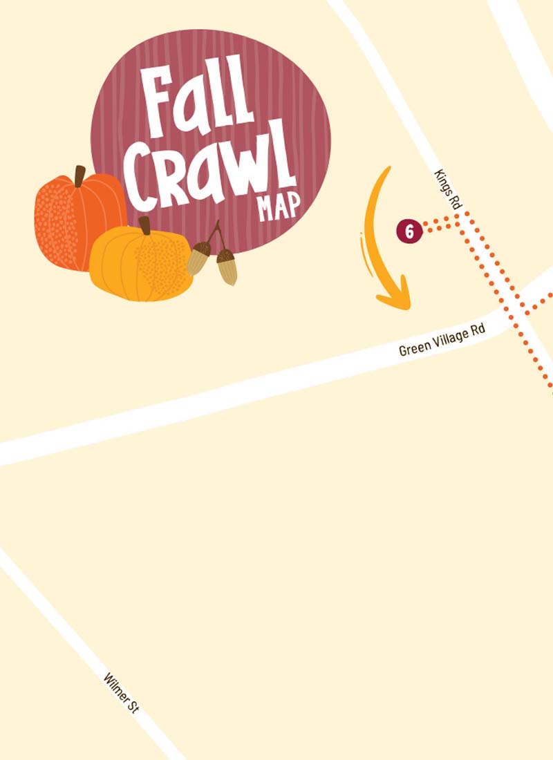 Madison Fall Crawl Map Fall 2022