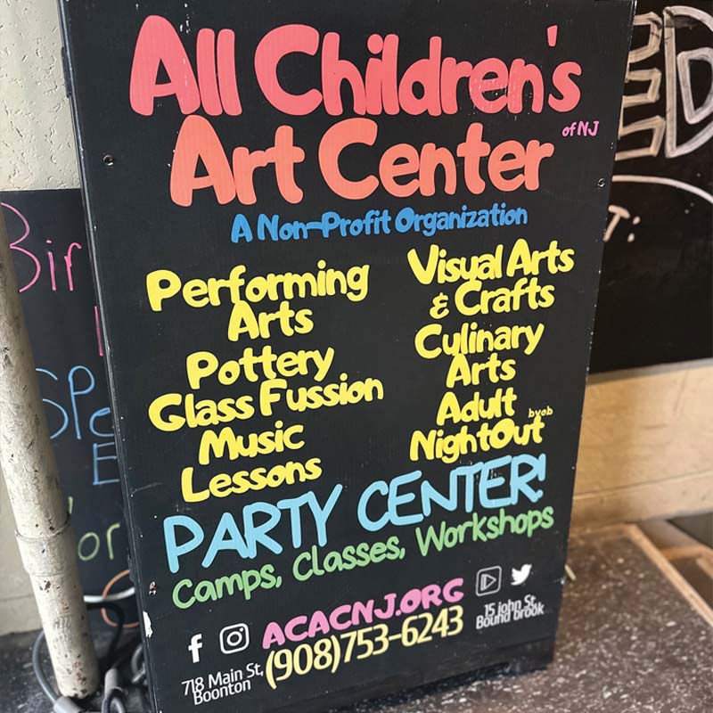 All Children's Art Center in Boonton, NJ - boontonguide.com