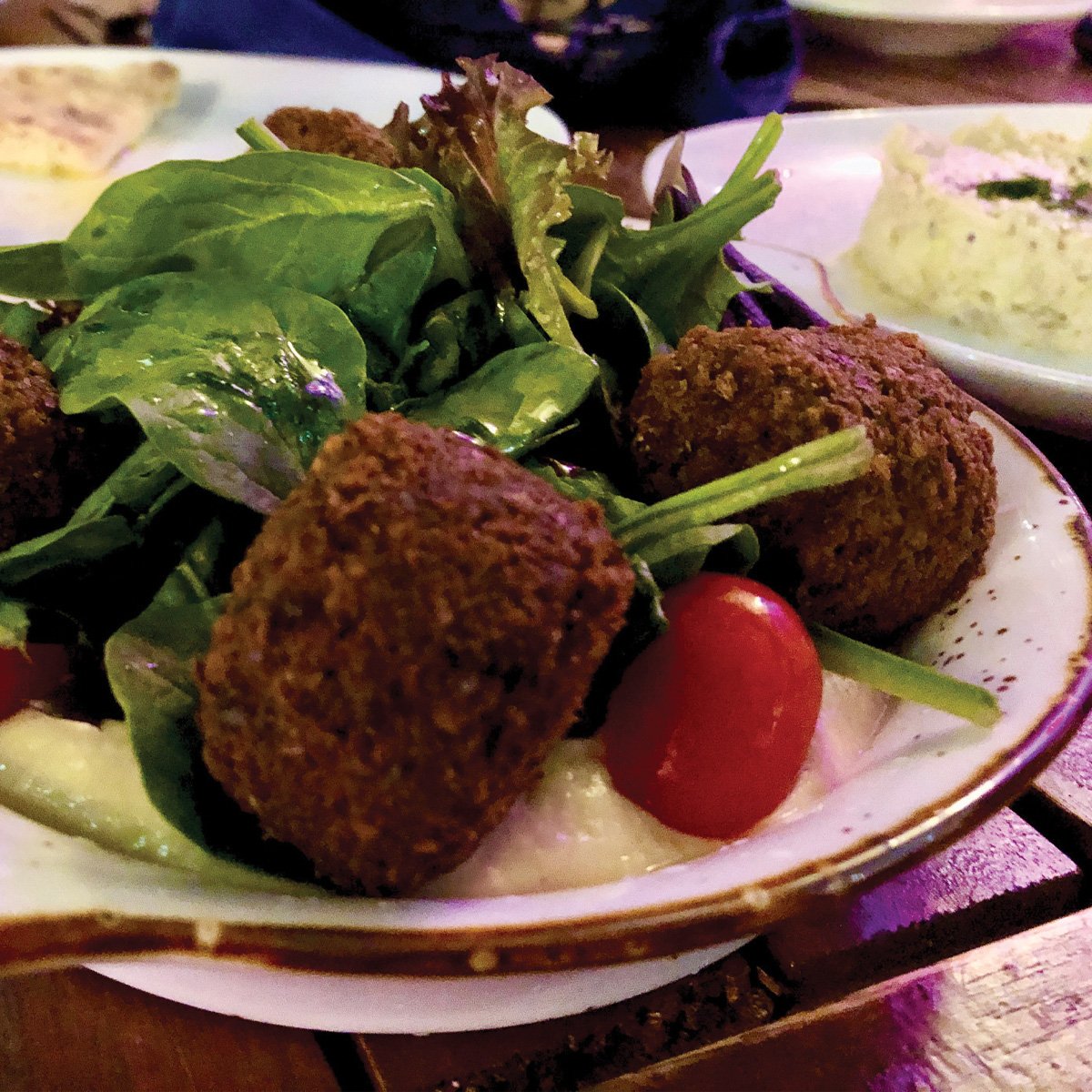 Falafel from Fig & Lily Garden in Morristown, NJ - themorrisguide.com