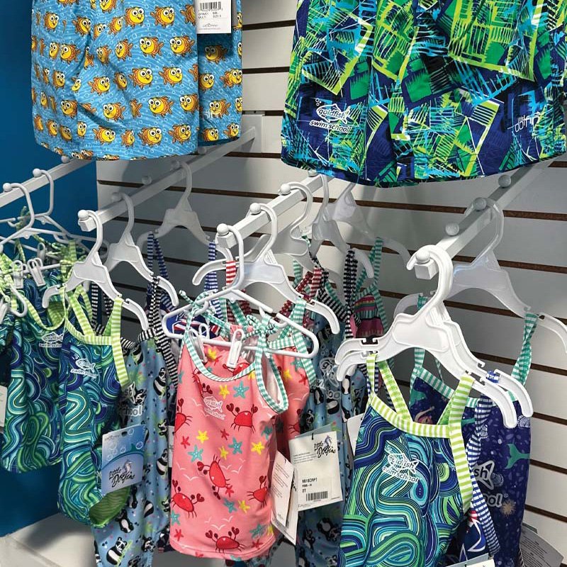 Bathing suits from Goldfish Swim School in Denville, NJ - denvilleguide.com