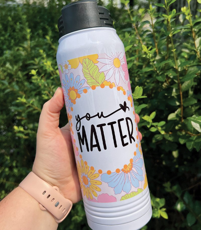 You Matter water bottle from 1327 co in Boonton, NJ - boontonguide.com